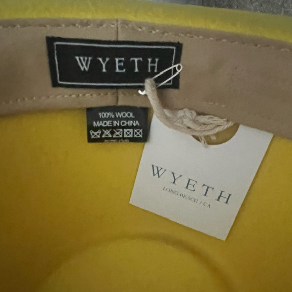 Wyeth Piper Hat, Bright Yellow, NWT - Picture 6 of 7
